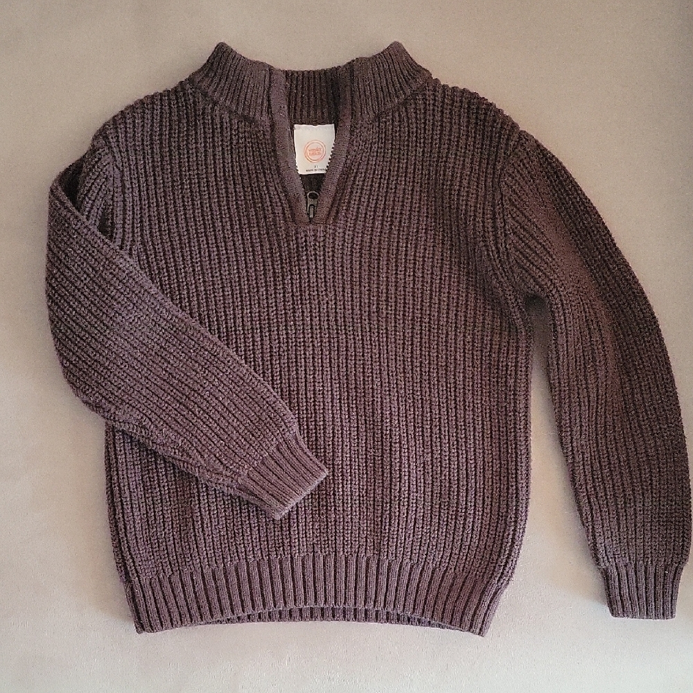 Wonder Nation Kids Dark Gray Sweater